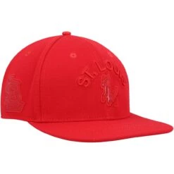 Men's St. Louis Cardinals Pro Standard Triple Red Snapback Hat