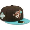 Men's Toronto Blue Jays New Era Brown/Mint Walnut Mint 59FIFTY Fitted Hat