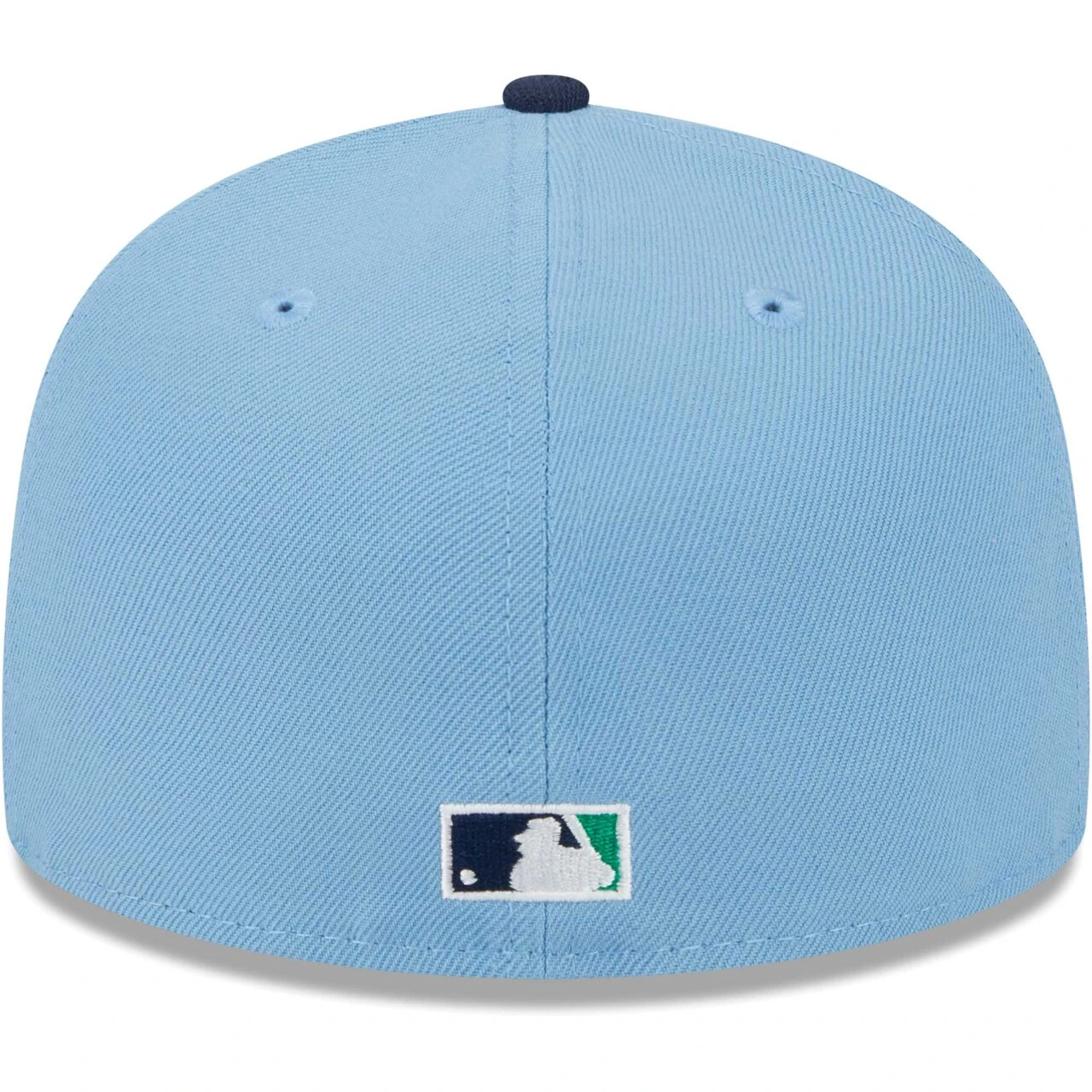 Men's Toronto Blue Jays New Era Light Blue/Navy Green Undervisor 59FIFTY Fitted Hat - Image 4