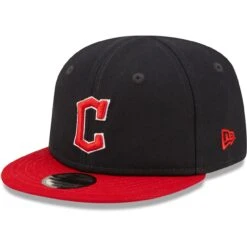 Men's Cleveland Guardians New Era Navy My First 9FIFTY Adjustable Hat