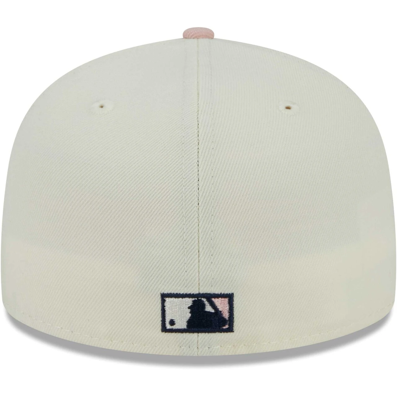 Men's Toronto Blue Jays New Era Cream/Pink Chrome Rogue 59FIFTY Fitted Hat - Image 4