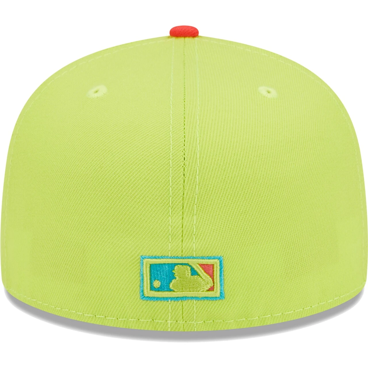 Men's Arizona Diamondbacks New Era Green/Red Cyber Highlighter 59FIFTY Fitted Hat - Image 4