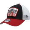 Youth Arizona Diamondbacks New Era Black/Red Patch Trucker 9FORTY Snapback Hat