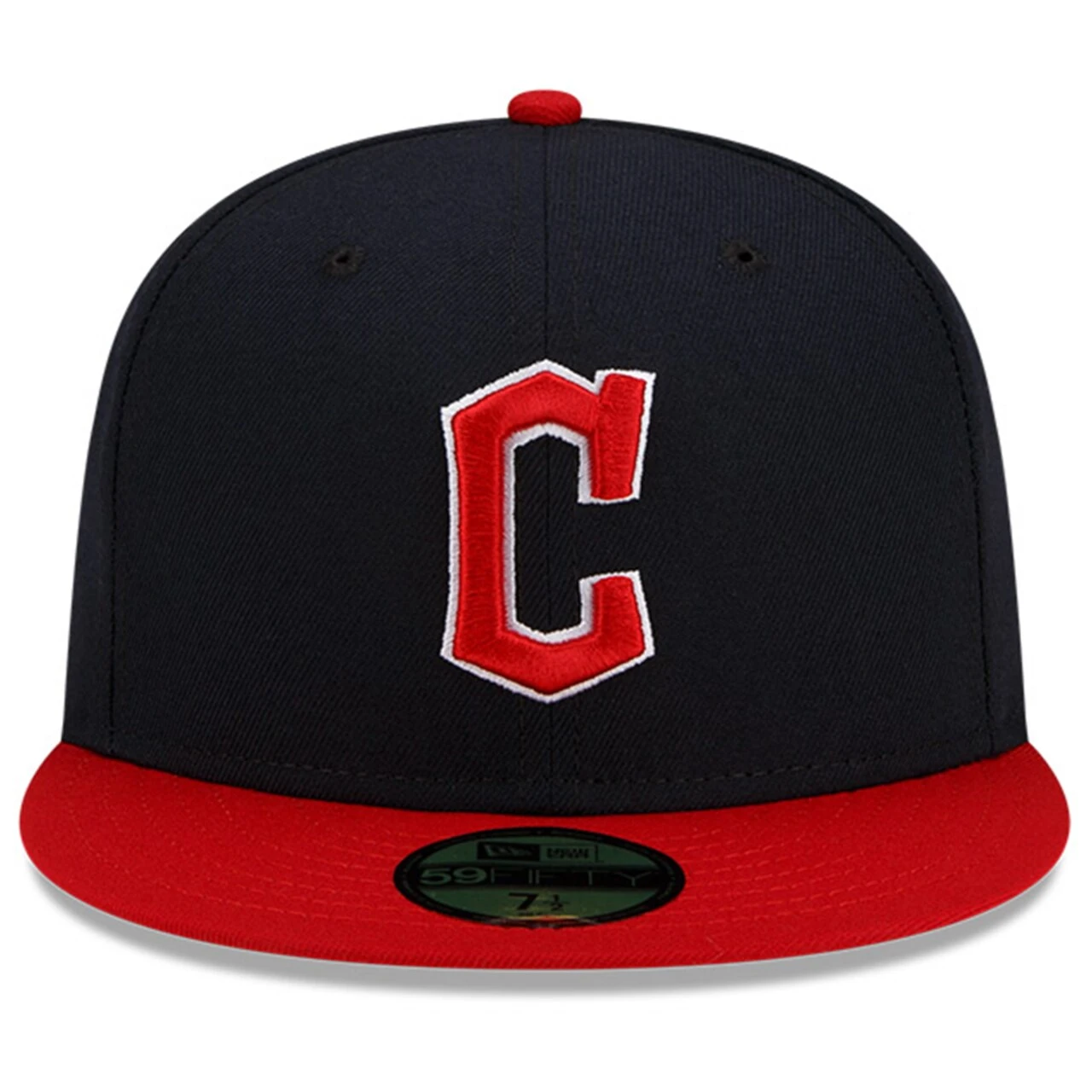 Men's Cleveland Guardians New Era Navy/Red 2023 Jackie Robinson Day 59FIFTY Fitted Hat - Image 2