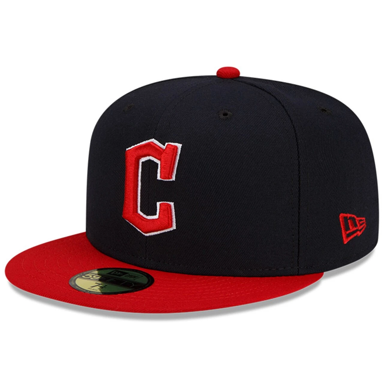 Men's Cleveland Guardians New Era Navy/Red 2023 Jackie Robinson Day 59FIFTY Fitted Hat - Image 3