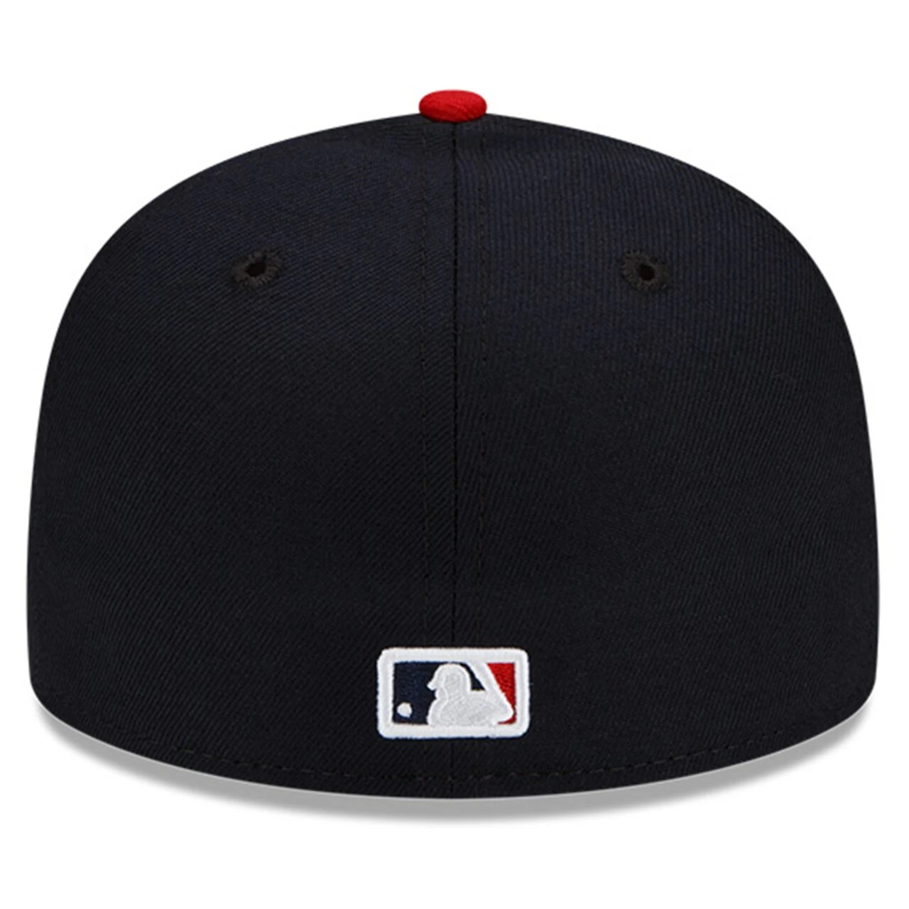 Men's Cleveland Guardians New Era Navy/Red 2023 Jackie Robinson Day 59FIFTY Fitted Hat - Image 4