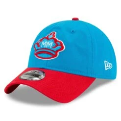 Men's Miami Marlins New Era Blue/Red 2021 City Connect 9TWENTY Adjustable Hat