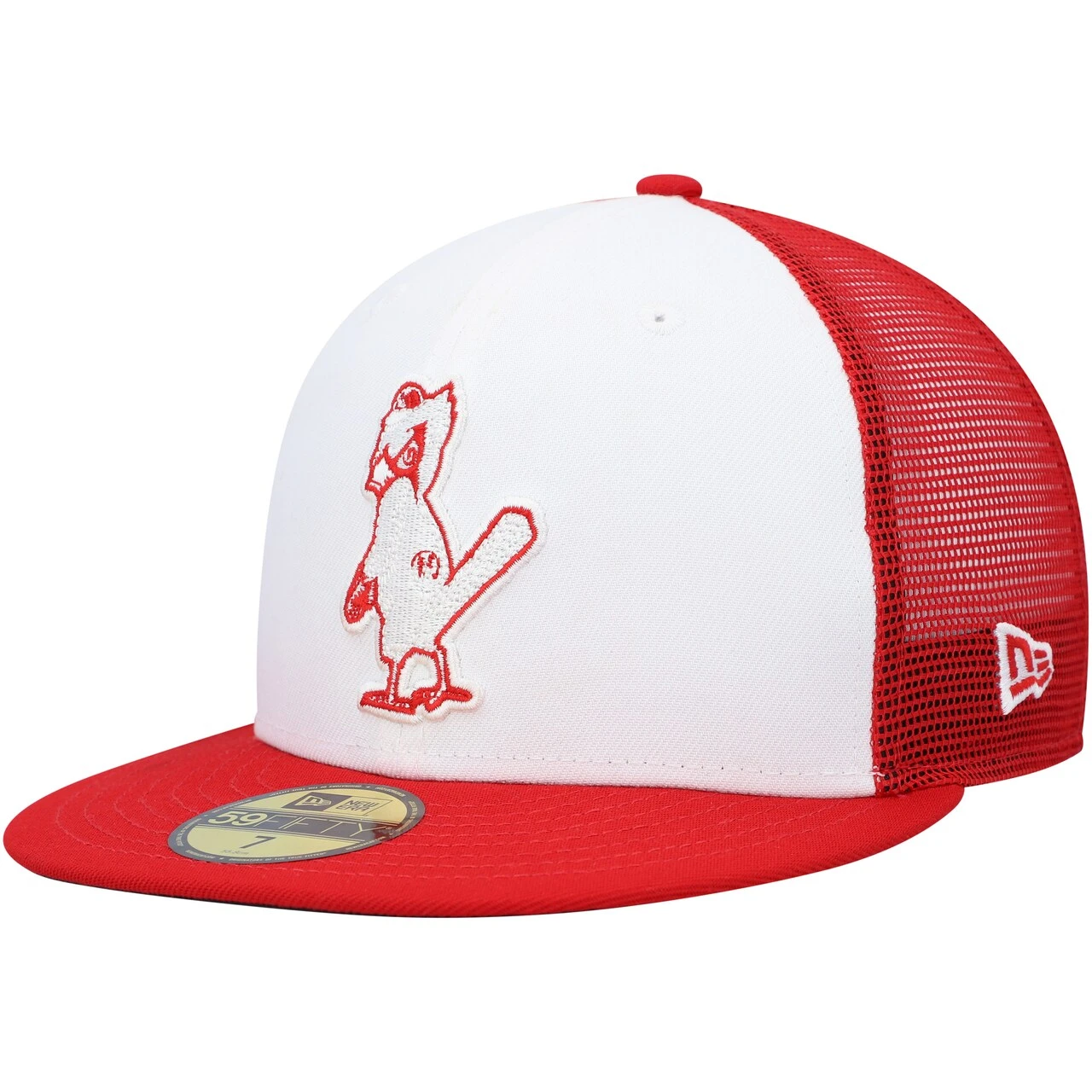 Men's St. Louis Cardinals New Era White/Red 2023 On-Field Batting Practice 59FIFTY Fitted Hat