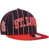 Men's St. Louis Cardinals New Era Navy/Red City Arch 9FIFTY Snapback Hat