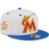 Men's Miami Marlins New Era White/Royal 2017 MLB All-Star Game Cherry Lolli 59FIFTY Fitted Hat