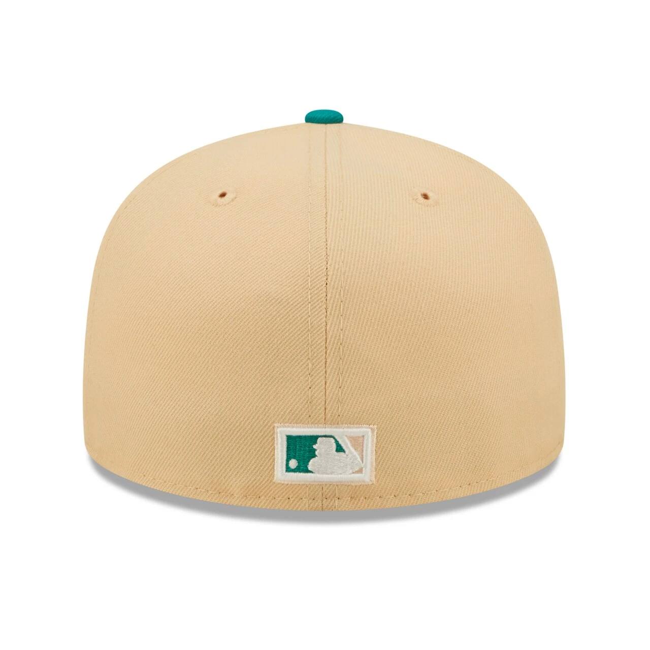 Men's New Era Natural/Teal Mango Forest 59FIFTY Fitted Hat - Image 4