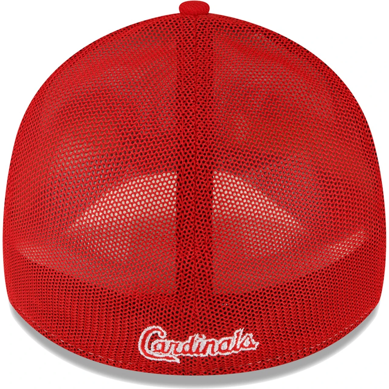 Men's St. Louis Cardinals New Era Red/White 2023 On-Field Batting Practice 39THIRTY Flex Hat - Image 4