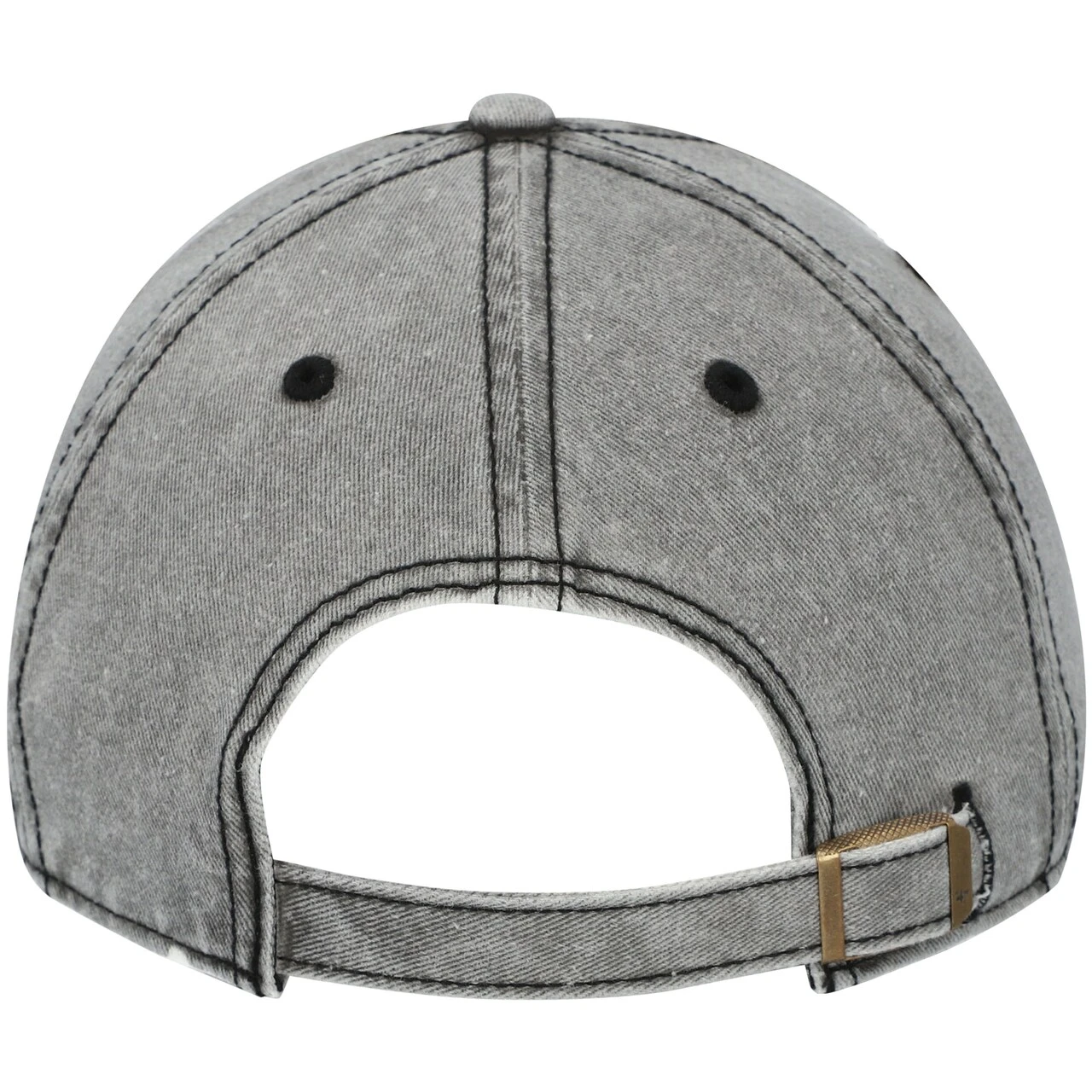 Women's Miami Marlins '47 Gray Mist Clean Up Adjustable Hat - Image 4