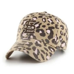 Women's St. Louis Cardinals '47 Khaki Bagheera Clean Up Adjustable Hat