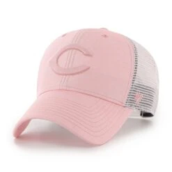 Women's Cincinnati Reds '47 Pink Haze MVP Trucker Snapback Hat