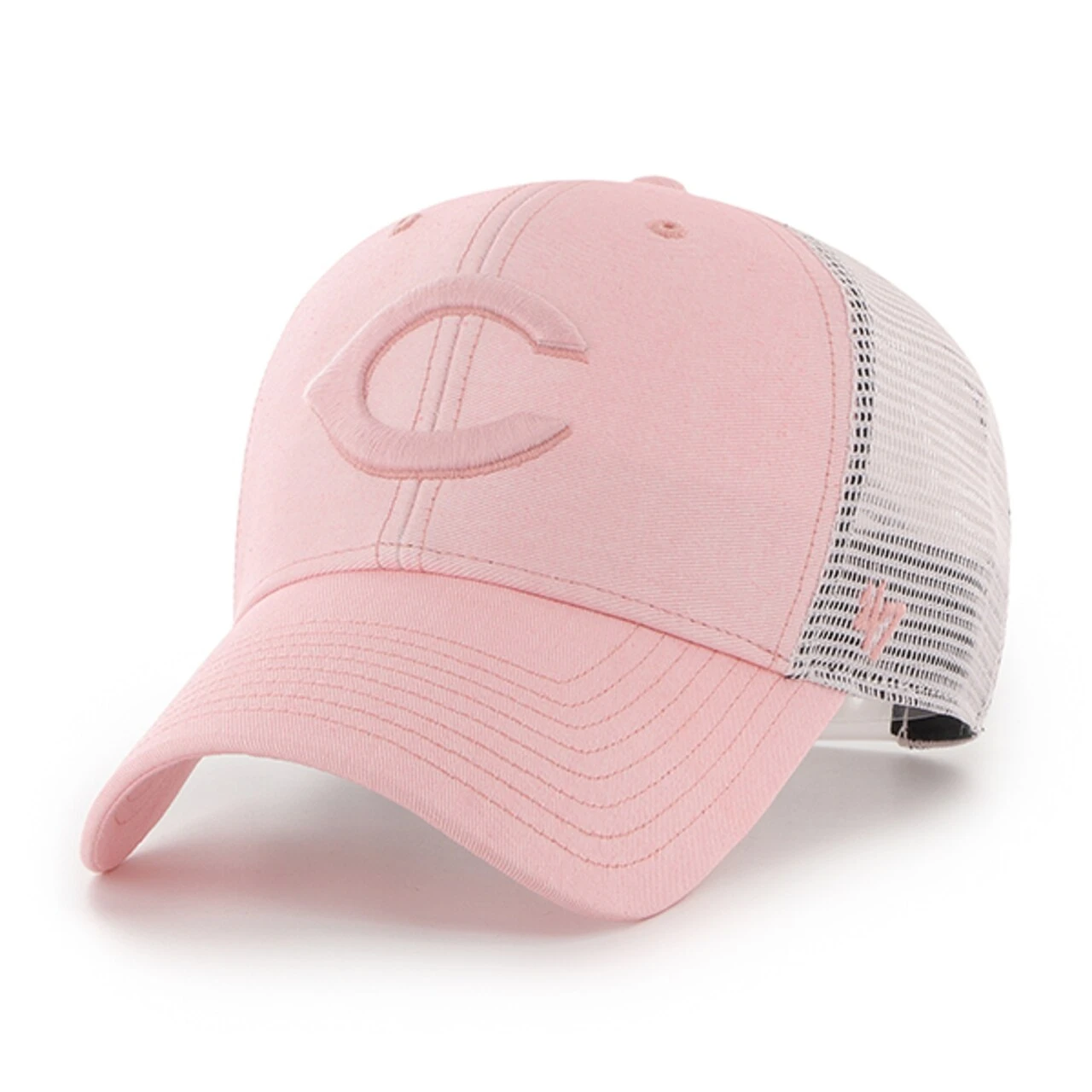 Women's Cincinnati Reds '47 Pink Haze MVP Trucker Snapback Hat