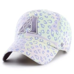 Women's Arizona Diamondbacks '47 Purple Cosmic Clean Up Adjustable Hat