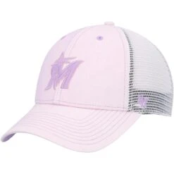 Women's Miami Marlins '47 Purple Haze MVP Trucker Snapback Hat