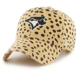 Women's Toronto Blue Jays '47 Tan Cheetah Clean Up Adjustable Hat