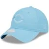 Women's Cincinnati Reds New Era Light Blue Doscientos Core Classic 9TWENTY Adjustable Hat