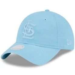 Women's St. Louis Cardinals New Era Light Blue Doscientos Core Classic 9TWENTY Adjustable Hat
