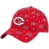 Women's Cincinnati Reds New Era Red Bloom 9TWENTY Adjustable Hat