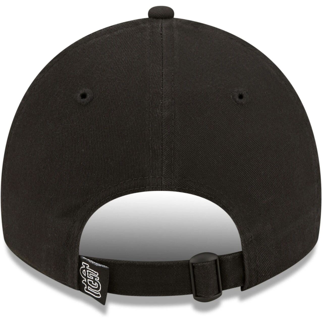 Women's St. Louis Cardinals New Era Black On Black Core Classic II 9TWENTY Adjustable Hat - Image 4