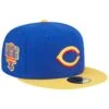 Men's Cincinnati Reds New Era Royal/Yellow Empire 59FIFTY Fitted Hat