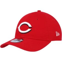 Youth Cincinnati Reds New Era Red Core Classic 9TWENTY Adjustable Hat